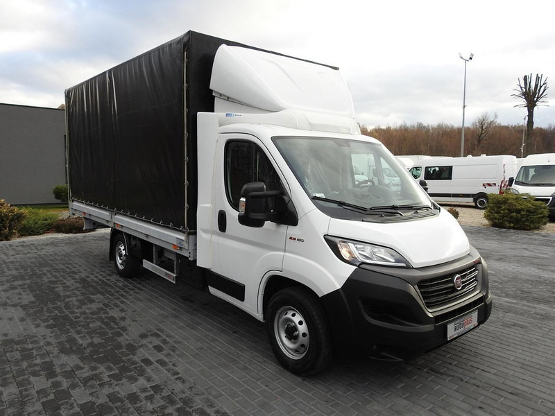 Fiat DUCATO PLANDEKA 10 PALET KLIMATYZACJA PNEUMATYKA 160KM [ T63576 - الشاحنات الصغيرة ستائر: صور 4 Fiat DUCATO PLANDEKA 10 PALET KLIMATYZACJA PNEUMATYKA 160KM [ T63576 - الشاحنات الصغيرة ستائر: صور 4