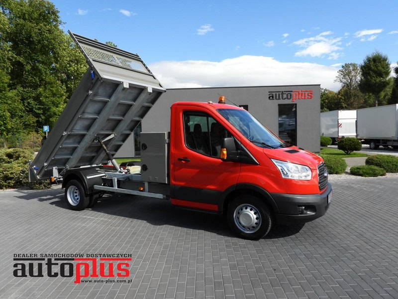 Ford TRANSIT WYWROTKA TEMPOMAT LEDY BLIŹNIACZE KOŁA KLIMATYZACJA  170 - قلاب صغير: صور 1 Ford TRANSIT WYWROTKA TEMPOMAT LEDY BLIŹNIACZE KOŁA KLIMATYZACJA  170 - قلاب صغير: صور 1