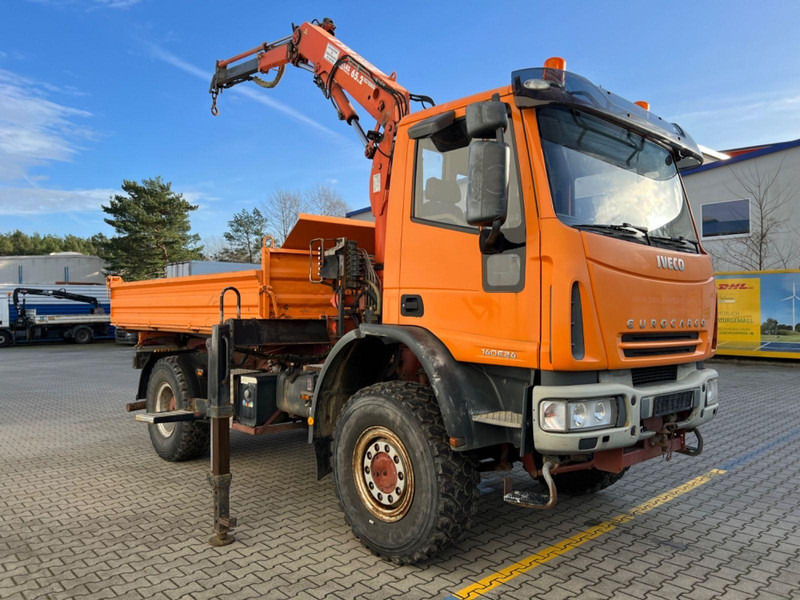 Iveco 140 E 24 4x4 + Atlas AK 65.2 A1 - قلابات, شاحنة كرين: صور 2 Iveco 140 E 24 4x4 + Atlas AK 65.2 A1 - قلابات, شاحنة كرين: صور 2