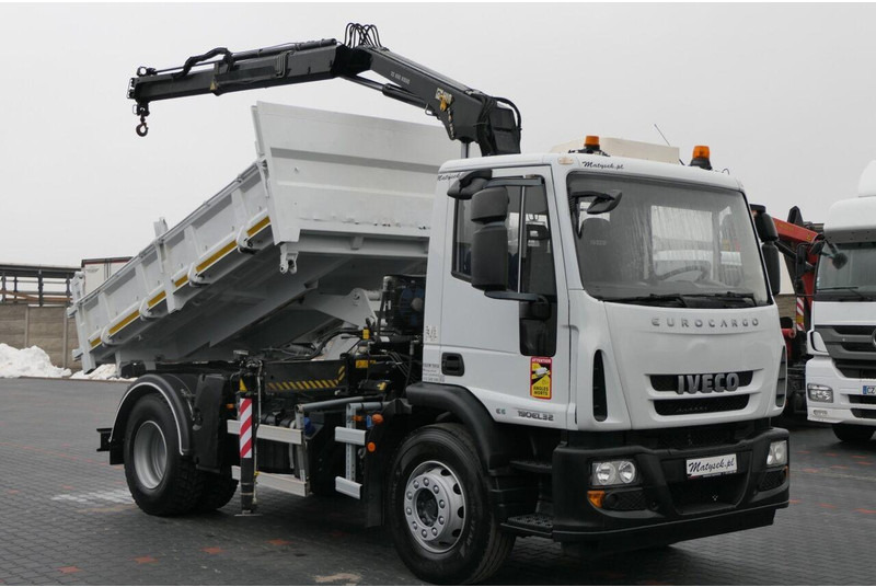 Iveco 19 - 320 KM / E 6 / Wywrotka + HDS / HYDROBURTA / 3 STRONNY KIPP - قلابات, شاحنة كرين: صور 5 Iveco 19 - 320 KM / E 6 / Wywrotka + HDS / HYDROBURTA / 3 STRONNY KIPP - قلابات, شاحنة كرين: صور 5