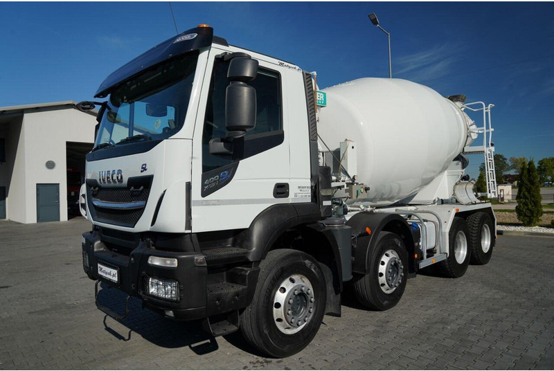 Iveco 400 SL X-WAY STRALIS / 8X4 / BETONOMIESZARKA / IMER / OPONY 100 - شاحنة خلاطة خرسانة: صور 2 Iveco 400 SL X-WAY STRALIS / 8X4 / BETONOMIESZARKA / IMER / OPONY 100 - شاحنة خلاطة خرسانة: صور 2