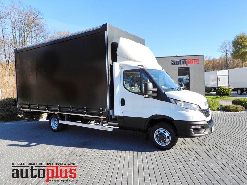 Iveco DAILY 50C17 PLANDEKA 10 PALET TEMPOMAT BLIŹNIACZE KOŁA KLIMATYZA - الشاحنات الصغيرة ستائر: صور 1 Iveco DAILY 50C17 PLANDEKA 10 PALET TEMPOMAT BLIŹNIACZE KOŁA KLIMATYZA - الشاحنات الصغيرة ستائر: صور 1