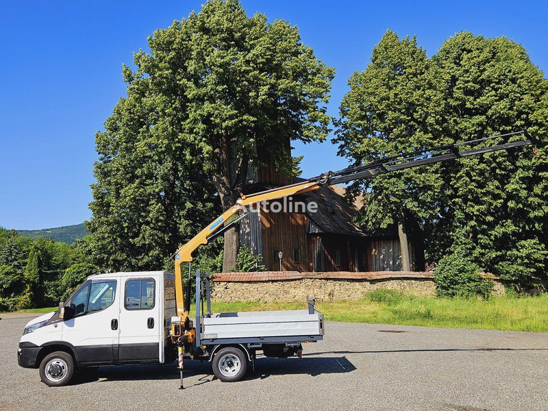 Iveco Daily 35c-15 Doka flatbed + crane Effer - الشاحنات الصغيرة المسطحة, الشاحنات الصغيرة كابينة مزدوجة: صور 2 Iveco Daily 35c-15 Doka flatbed + crane Effer - الشاحنات الصغيرة المسطحة, الشاحنات الصغيرة كابينة مزدوجة: صور 2