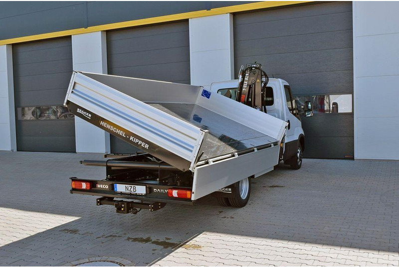 قلابات, شاحنة كرين جديد Iveco Daily 50C21H 3 way tipper + crane Hiab T-CLX 029: صور 6 قلابات, شاحنة كرين جديد Iveco Daily 50C21H 3 way tipper + crane Hiab T-CLX 029: صور 6