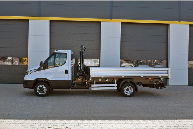 Iveco Daily 50C21H 3 way tipper + crane Hiab T-CLX 029 - قلابات, شاحنة كرين: صور 2 Iveco Daily 50C21H 3 way tipper + crane Hiab T-CLX 029 - قلابات, شاحنة كرين: صور 2