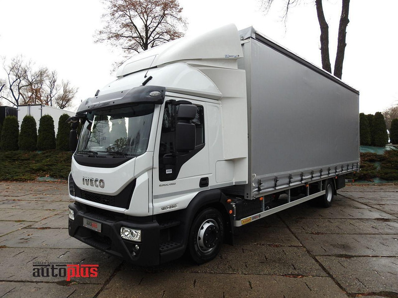 Iveco EUROCARGO 120-250 NOWY PLANDEKA WINDA 18 PALET WEBASTO KLIMATYZA - بصندوق مغلق شاحنة: صور 1 Iveco EUROCARGO 120-250 NOWY PLANDEKA WINDA 18 PALET WEBASTO KLIMATYZA - بصندوق مغلق شاحنة: صور 1