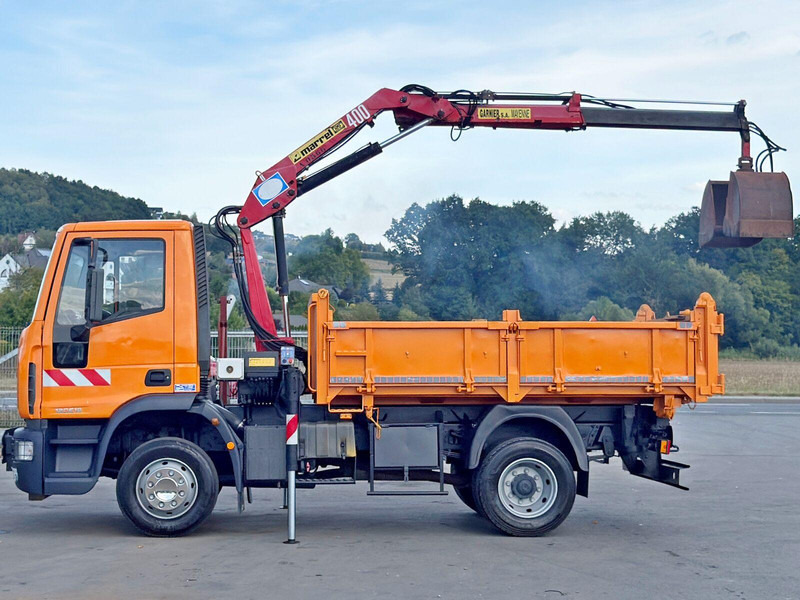 Iveco EUROCARGO 120E18 * HMF 403 K1 * TOPZUSTAND - قلابات, شاحنة كرين: صور 5 Iveco EUROCARGO 120E18 * HMF 403 K1 * TOPZUSTAND - قلابات, شاحنة كرين: صور 5