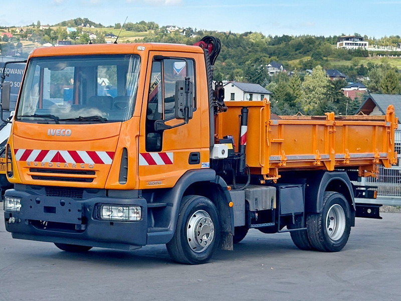 Iveco EUROCARGO 120E18 * HMF 403 K1 * TOPZUSTAND - قلابات, شاحنة كرين: صور 4 Iveco EUROCARGO 120E18 * HMF 403 K1 * TOPZUSTAND - قلابات, شاحنة كرين: صور 4