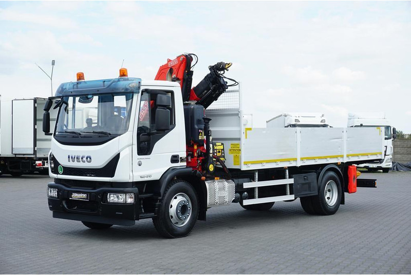 Iveco EUROCARGO / 160-21 / SKRZYNIOWY + HDS / FASSI F110 / ROTATOR / P - شاحنات مسطحة, شاحنة كرين: صور 2 Iveco EUROCARGO / 160-21 / SKRZYNIOWY + HDS / FASSI F110 / ROTATOR / P - شاحنات مسطحة, شاحنة كرين: صور 2