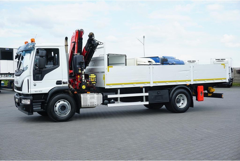 Iveco EUROCARGO / 160-21 / SKRZYNIOWY + HDS / FASSI F110 / ROTATOR / P - شاحنات مسطحة, شاحنة كرين: صور 5 Iveco EUROCARGO / 160-21 / SKRZYNIOWY + HDS / FASSI F110 / ROTATOR / P - شاحنات مسطحة, شاحنة كرين: صور 5