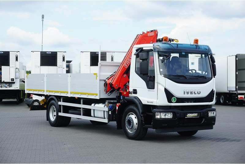 Iveco EUROCARGO / 160-21 / SKRZYNIOWY + HDS / FASSI F110 / ROTATOR / P - شاحنات مسطحة, شاحنة كرين: صور 3 Iveco EUROCARGO / 160-21 / SKRZYNIOWY + HDS / FASSI F110 / ROTATOR / P - شاحنات مسطحة, شاحنة كرين: صور 3