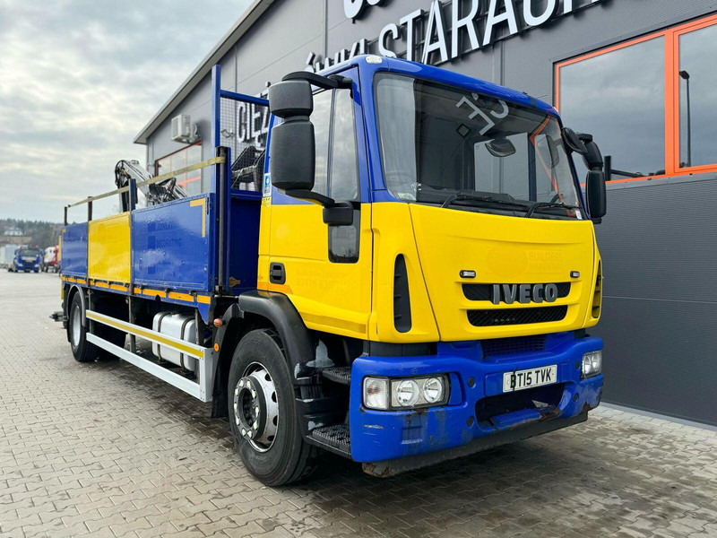 Iveco EuroCargo 180E25 - شاحنات مسطحة, شاحنة كرين: صور 2 Iveco EuroCargo 180E25 - شاحنات مسطحة, شاحنة كرين: صور 2