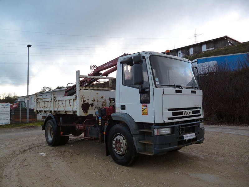Iveco Eurocargo 180E24 - قلابات, شاحنة كرين: صور 2 Iveco Eurocargo 180E24 - قلابات, شاحنة كرين: صور 2