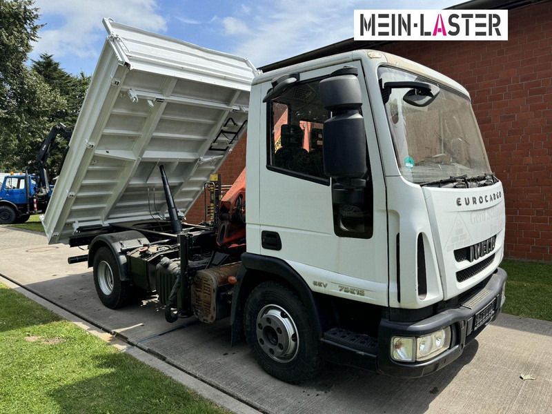 Iveco ML75E16 3-Way Meiller Tipper Crane Palfinger PK 4200 - قلابات, شاحنة كرين: صور 2 Iveco ML75E16 3-Way Meiller Tipper Crane Palfinger PK 4200 - قلابات, شاحنة كرين: صور 2