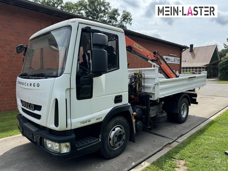 Iveco ML75E16 3-Way Meiller Tipper Crane Palfinger PK 4200 - قلابات, شاحنة كرين: صور 4 Iveco ML75E16 3-Way Meiller Tipper Crane Palfinger PK 4200 - قلابات, شاحنة كرين: صور 4