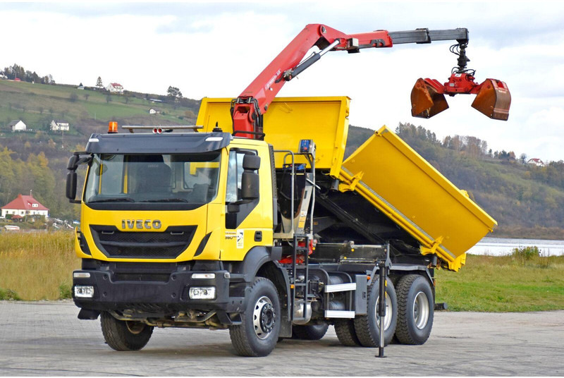 Iveco TRAKKER 360 * Kipper 4,90m* KRAN/FUNK*6x4 - قلابات, شاحنة كرين: صور 3 Iveco TRAKKER 360 * Kipper 4,90m* KRAN/FUNK*6x4 - قلابات, شاحنة كرين: صور 3
