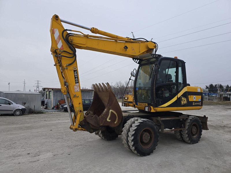 JCB JS 145W - Rubber wheel excavator - حفارة على عجلات: صور 2 JCB JS 145W - Rubber wheel excavator - حفارة على عجلات: صور 2