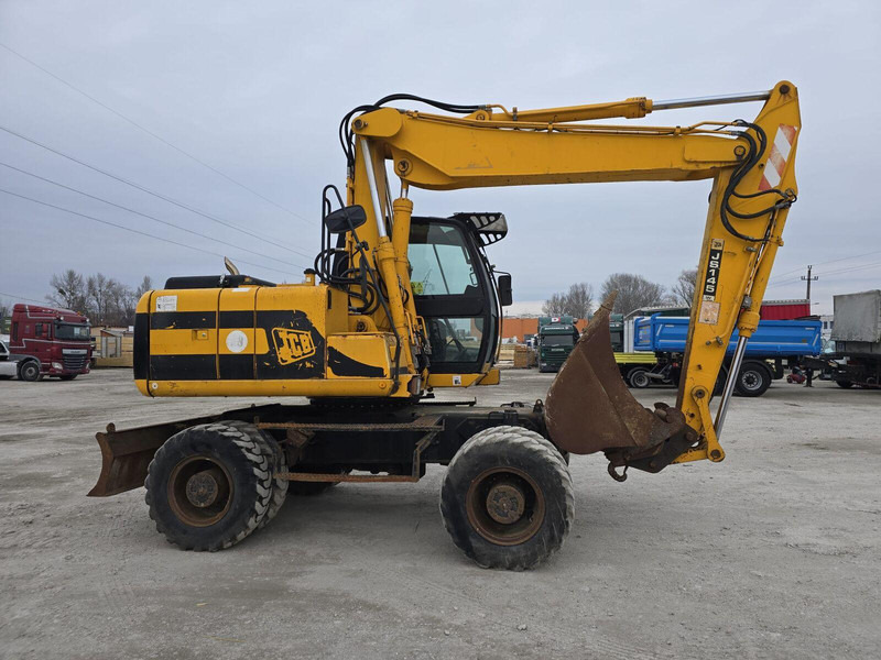 JCB JS 145W - Rubber wheel excavator - حفارة على عجلات: صور 1 JCB JS 145W - Rubber wheel excavator - حفارة على عجلات: صور 1