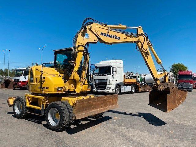 Komatsu PW 118 MR-8 - حفارة على عجلات: صور 5 Komatsu PW 118 MR-8 - حفارة على عجلات: صور 5