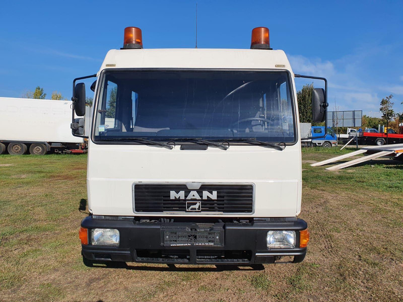 MAN 12.224 - Doka trailer - شاحنات مسطحة: صور 3 MAN 12.224 - Doka trailer - شاحنات مسطحة: صور 3