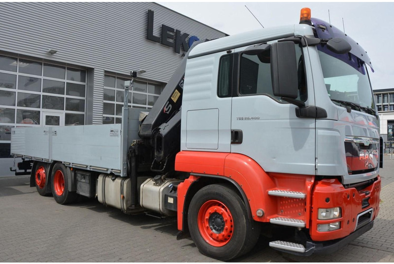 MAN 6,4 m Flatbed + Crane HIAB 211EP 6X2 KRAN HIAB 211EP 6.5m Container Pr - شاحنات مسطحة, شاحنة كرين: صور 2 MAN 6,4 m Flatbed + Crane HIAB 211EP 6X2 KRAN HIAB 211EP 6.5m Container Pr - شاحنات مسطحة, شاحنة كرين: صور 2