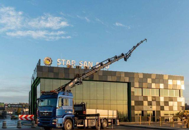 MAN TGA 26.440 6x4 HIAB 322-6 HIPRO Fly Jib - شاحنات مسطحة, شاحنة كرين: صور 4 MAN TGA 26.440 6x4 HIAB 322-6 HIPRO Fly Jib - شاحنات مسطحة, شاحنة كرين: صور 4