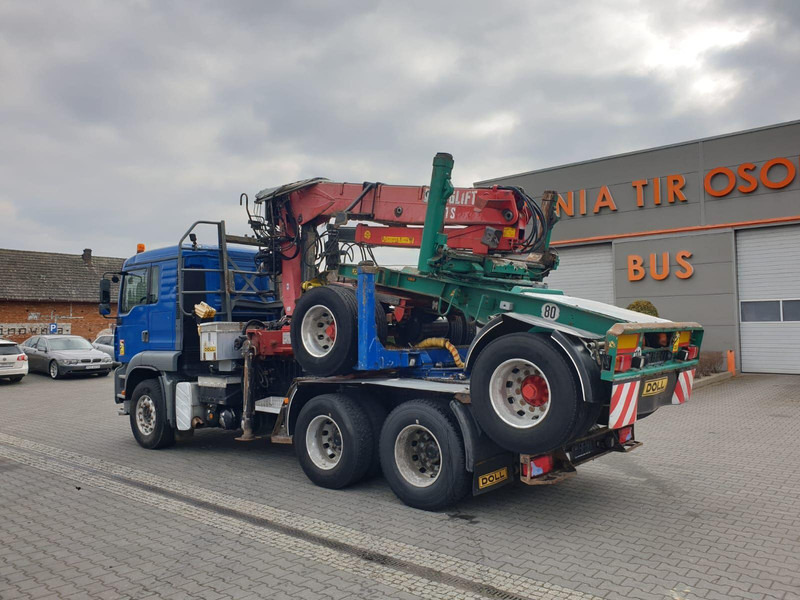 MAN TGA 26.480 6x4 LOGLIFT DOLL WOOD TRANSPORTER - شاحنة قطع الأشجار, شاحنة كرين: صور 5 MAN TGA 26.480 6x4 LOGLIFT DOLL WOOD TRANSPORTER - شاحنة قطع الأشجار, شاحنة كرين: صور 5