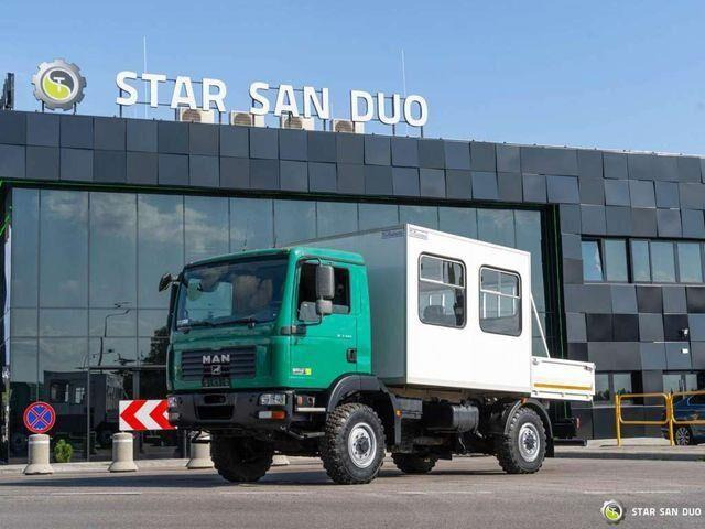 MAN TGM 13.240 4x4 BL Double Cab Camper BUS - الشاسيه شاحنة, شاحنة كرين: صور 1 MAN TGM 13.240 4x4 BL Double Cab Camper BUS - الشاسيه شاحنة, شاحنة كرين: صور 1