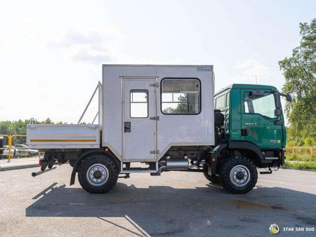 MAN TGM 13.240 4x4 BL Double Cab Camper BUS - الشاسيه شاحنة, شاحنة كرين: صور 2 MAN TGM 13.240 4x4 BL Double Cab Camper BUS - الشاسيه شاحنة, شاحنة كرين: صور 2