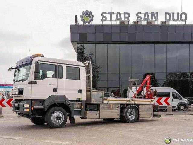 MAN TGM 13.290 4x4 BI FASSI F40B22 Crane Camper - شاحنات مسطحة, شاحنة كرين: صور 5 MAN TGM 13.290 4x4 BI FASSI F40B22 Crane Camper - شاحنات مسطحة, شاحنة كرين: صور 5