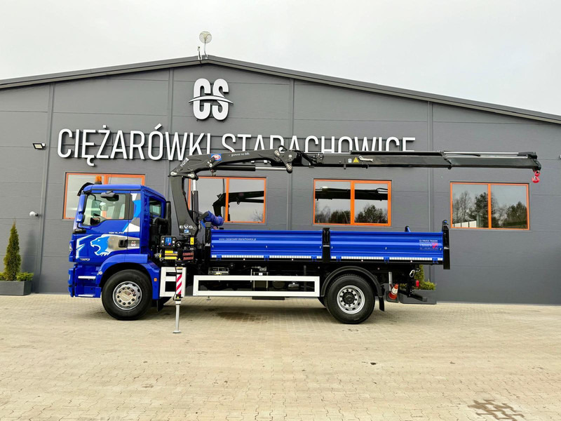 MAN TGM 18.250 wywrotka 3 - stronna + żuraw HDS HMF - قلابات, شاحنة كرين: صور 5 MAN TGM 18.250 wywrotka 3 - stronna + żuraw HDS HMF - قلابات, شاحنة كرين: صور 5