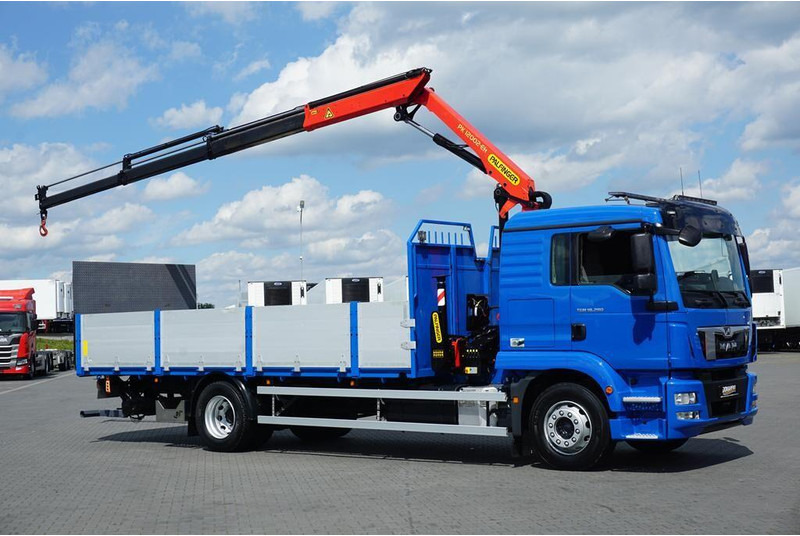 MAN TGM / 18.290 / SKRZYNIOWY + HDS + WINDA / PALFINGER PK 12002 / - شاحنات مسطحة, شاحنة كرين: صور 4 MAN TGM / 18.290 / SKRZYNIOWY + HDS + WINDA / PALFINGER PK 12002 / - شاحنات مسطحة, شاحنة كرين: صور 4