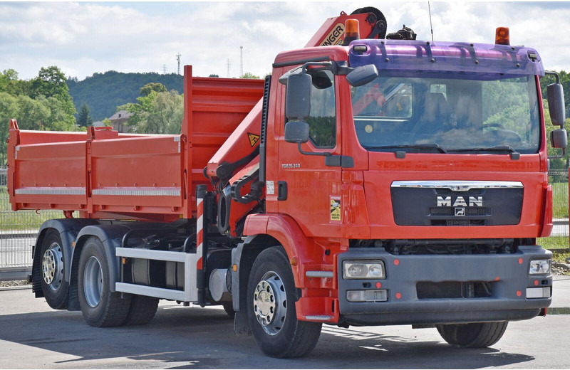 MAN TGM 26.340 - قلابات, شاحنة كرين: صور 4 MAN TGM 26.340 - قلابات, شاحنة كرين: صور 4