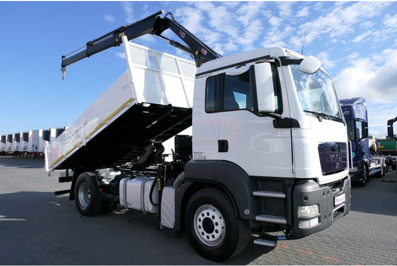 MAN TGS 18.400 + HDS - قلابات, شاحنة كرين: صور 5 MAN TGS 18.400 + HDS - قلابات, شاحنة كرين: صور 5