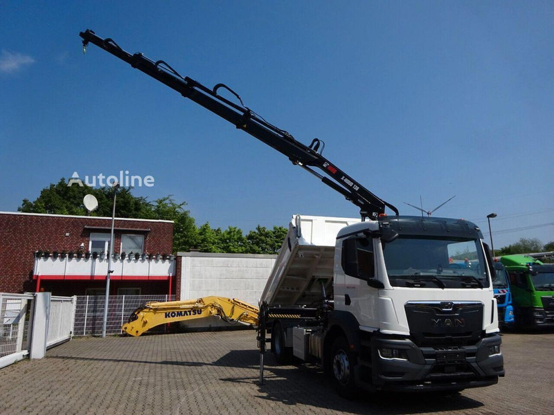 MAN TGS 22.400 - 3 way tipper + crane - قلابات, شاحنة كرين: صور 3 MAN TGS 22.400 - 3 way tipper + crane - قلابات, شاحنة كرين: صور 3