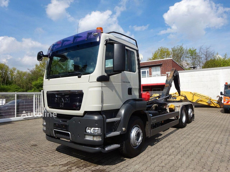 MAN TGS 26.320 - Hook lift truck - شاحنة ذات الخطاف, شاحنة كرين: صور 3 MAN TGS 26.320 - Hook lift truck - شاحنة ذات الخطاف, شاحنة كرين: صور 3