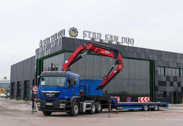 MAN TGS 26.400 6x4 HMF 3722 Fly Crane Semitrailer - شاحنة جرار: صور 5 MAN TGS 26.400 6x4 HMF 3722 Fly Crane Semitrailer - شاحنة جرار: صور 5