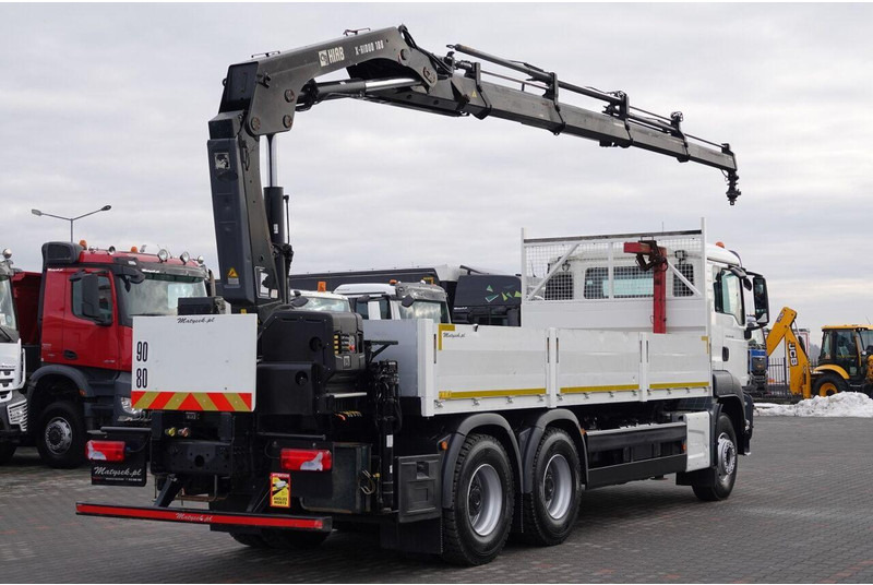 MAN TGS 26.400 / 6x4 / SKRZYNIOWY - 6,5M / HDS HIAB 188 4xwysów 13 M - شاحنات مسطحة, شاحنة كرين: صور 3 MAN TGS 26.400 / 6x4 / SKRZYNIOWY - 6,5M / HDS HIAB 188 4xwysów 13 M - شاحنات مسطحة, شاحنة كرين: صور 3
