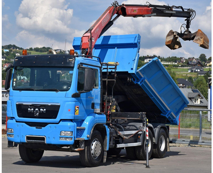 MAN TGS 26 400 - قلابات, شاحنة كرين: صور 3 MAN TGS 26 400 - قلابات, شاحنة كرين: صور 3