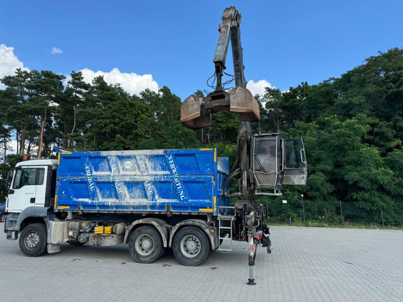 MAN TGS 26.440 6x4 Tipper + Crane Loglift 120S - قلابات, شاحنة كرين: صور 3 MAN TGS 26.440 6x4 Tipper + Crane Loglift 120S - قلابات, شاحنة كرين: صور 3