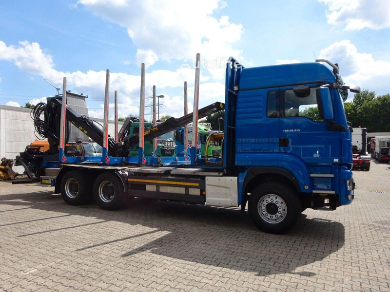 MAN TGS 26.510 - Timber truck+crane - شاحنة قطع الأشجار, شاحنة كرين: صور 5 MAN TGS 26.510 - Timber truck+crane - شاحنة قطع الأشجار, شاحنة كرين: صور 5