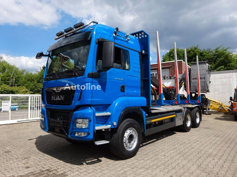 MAN TGS 26.510 - Timber truck+crane - شاحنة قطع الأشجار, شاحنة كرين: صور 2 MAN TGS 26.510 - Timber truck+crane - شاحنة قطع الأشجار, شاحنة كرين: صور 2