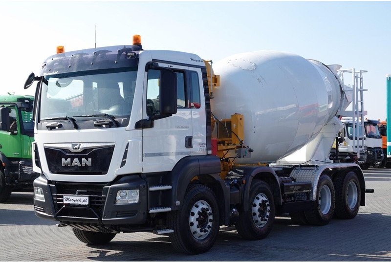 MAN TGS 32.420 / 8x4 / BETONOMIESZARKA IMER  / GRUSZKA 9M3 / 2018 RO - شاحنة خلاطة خرسانة: صور 1 MAN TGS 32.420 / 8x4 / BETONOMIESZARKA IMER  / GRUSZKA 9M3 / 2018 RO - شاحنة خلاطة خرسانة: صور 1