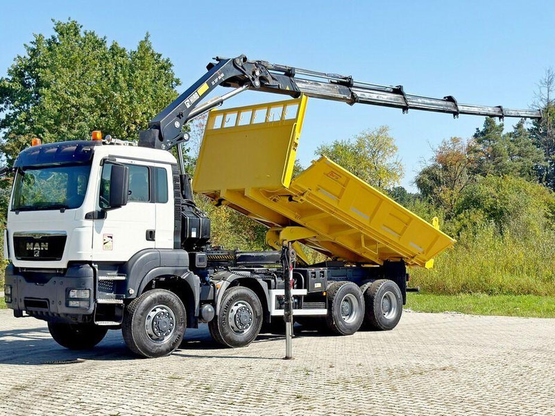 MAN TGS 32.510 * HIAB 288 EP - 5HIDUO/ FUNK * 8x8 - قلابات, شاحنة كرين: صور 3 MAN TGS 32.510 * HIAB 288 EP - 5HIDUO/ FUNK * 8x8 - قلابات, شاحنة كرين: صور 3
