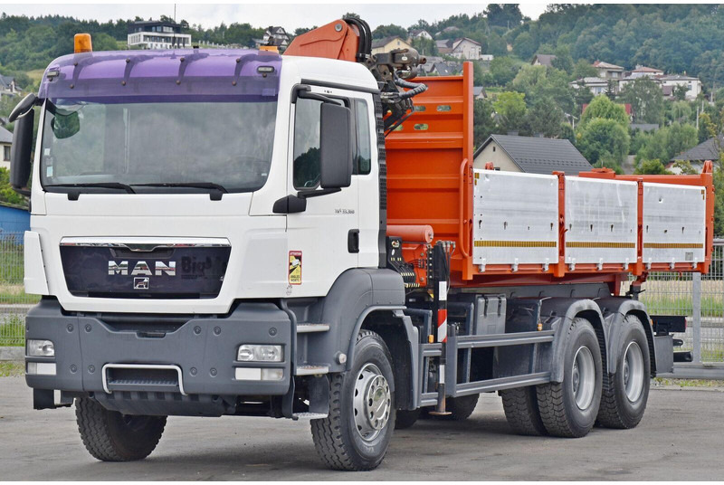 MAN TGS 33.360*KIPPER 6,40m *PK 15500 * 6x4 - قلابات, شاحنة كرين: صور 4 MAN TGS 33.360*KIPPER 6,40m *PK 15500 * 6x4 - قلابات, شاحنة كرين: صور 4