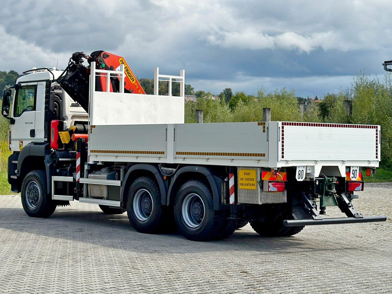 شاحنات مسطحة, شاحنة كرين MAN TGS 33.480*KIPPER 5,05m * PK 33002-EH C+FUNK/6x6* 6x6: صور 6