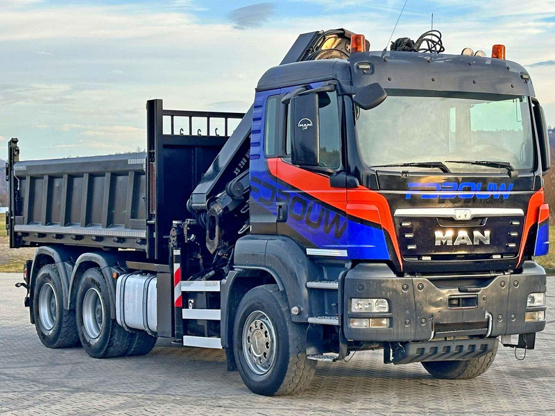 MAN TGS 33.480 - قلابات, شاحنة كرين: صور 3 MAN TGS 33.480 - قلابات, شاحنة كرين: صور 3