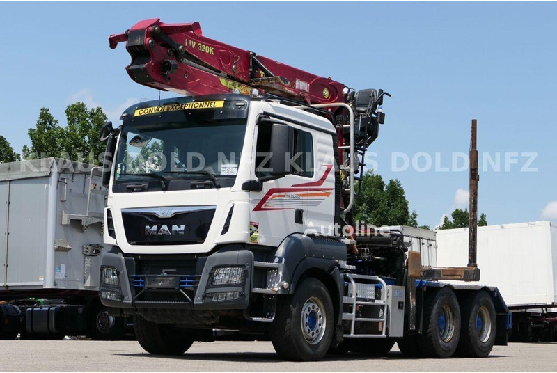 MAN TGS 33.500 - Timper truck+crane - شاحنة قطع الأشجار, شاحنة كرين: صور 1 MAN TGS 33.500 - Timper truck+crane - شاحنة قطع الأشجار, شاحنة كرين: صور 1