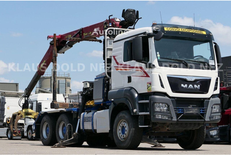 MAN TGS 33.500 - Timper truck+crane - شاحنة قطع الأشجار, شاحنة كرين: صور 2 MAN TGS 33.500 - Timper truck+crane - شاحنة قطع الأشجار, شاحنة كرين: صور 2