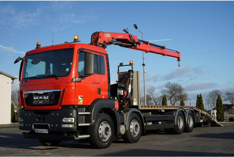 MAN TGS 35.360 / 8x2-4 / LAWETA + HDS HIAB 166 E-2 / 4 OSIOWY / NAJ - سيارة السحب للتصليح: صور 1 MAN TGS 35.360 / 8x2-4 / LAWETA + HDS HIAB 166 E-2 / 4 OSIOWY / NAJ - سيارة السحب للتصليح: صور 1